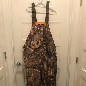 Men’s Field and Stream Camo Hunting Bibs